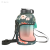 2.2l gallon large water sports gym bottle with custom logo BPA Free 100% LeakProof bottles half gallon with sleeves