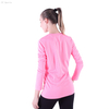 FC Sports Long Shirt Dry Fit Style Women Yoga Wear Slim Breathable Fitness Clothes Wholesale 2019