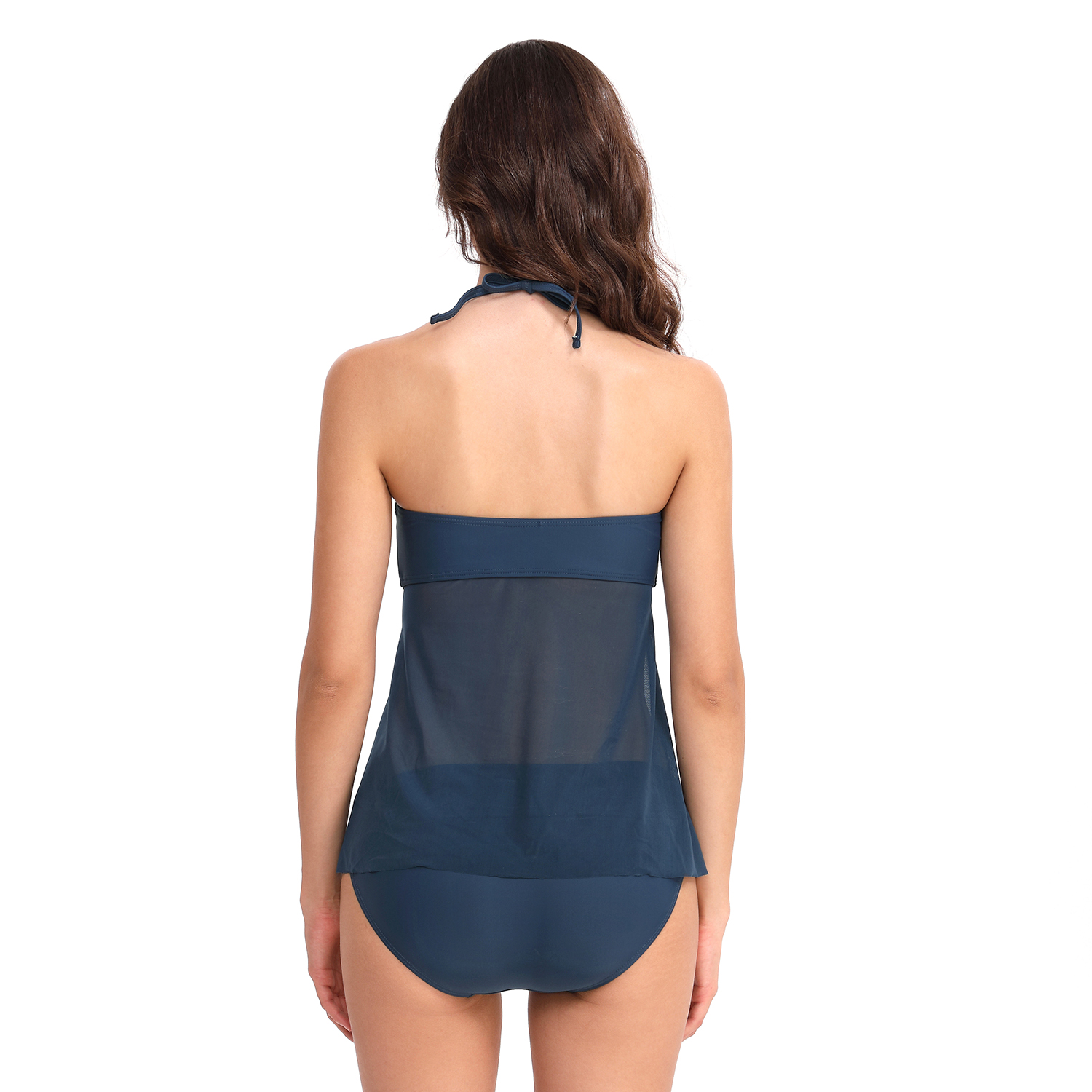 Sports Wear 2019 Women Tankinis Sleeveless swimwear Two Pieces Swimsuit Back Tether Bathing Suit Beach Clothing