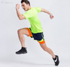 Fitness suit men's sports running quick-drying training clothes two-piece fitness clothes