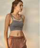 FC Sports New shockproof yoga beauty back bra running fitness hollow breathable sports bra underwear sportswear