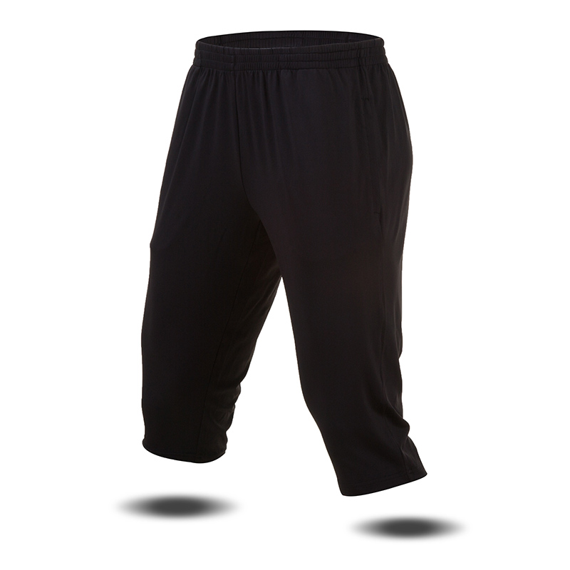 Men's Soccer Training Capri Pants Knitted Workout