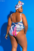 FC Sports Split Ladies Swimming Suit New Beach Sexy Women Big Size One Piece 2019