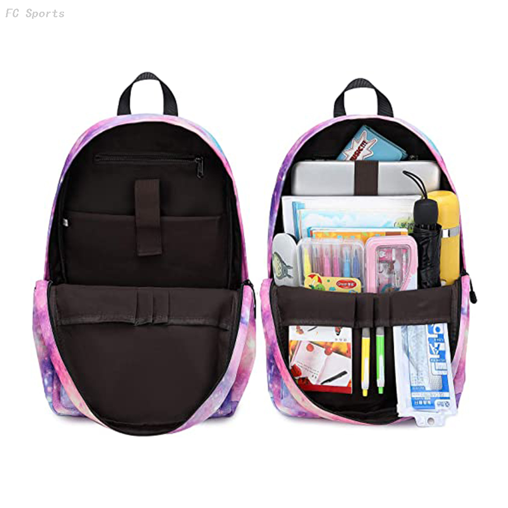 Three-piece School Backpack Cute bag school bags fit 15inch Laptop ...